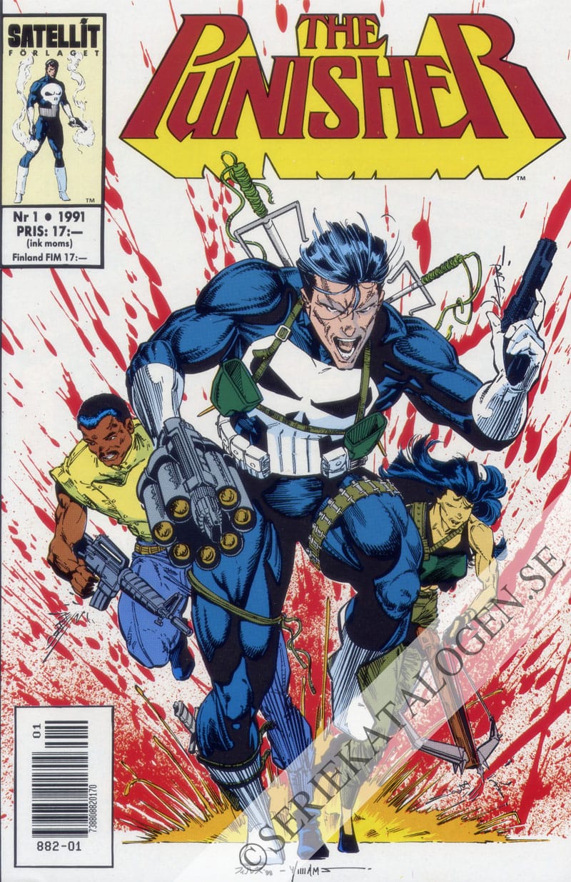 Framsida på The Punisher #1 (1991)