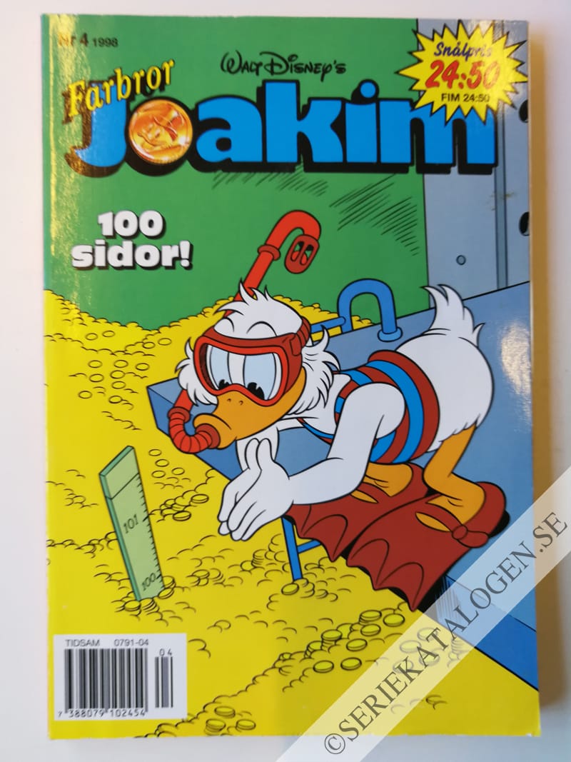 Framsida på Joakim #4 (1998)