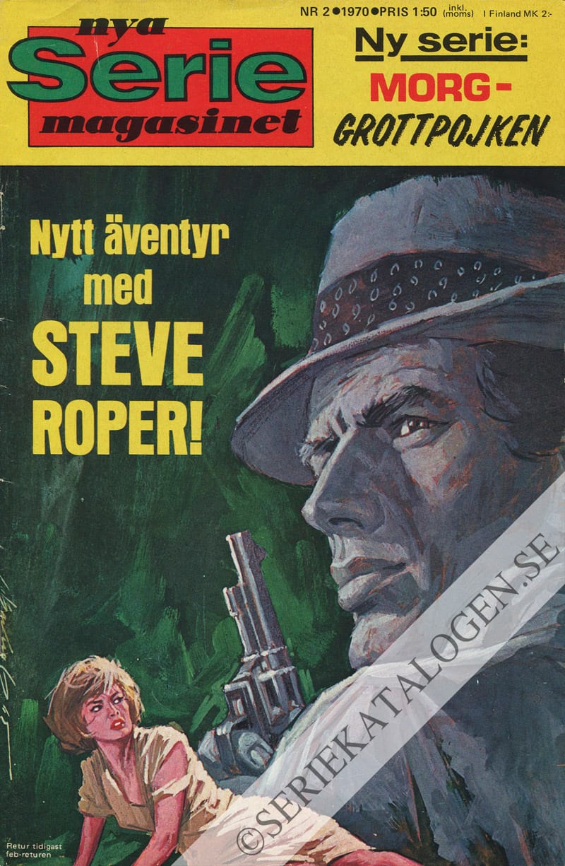 Framsida på Seriemagasinet #2 (1970)