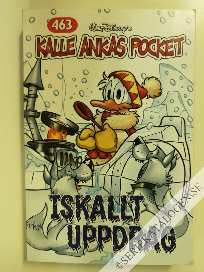 Framsida på Kalle Ankas pocket #463 - Iskallt uppdrag (2017)