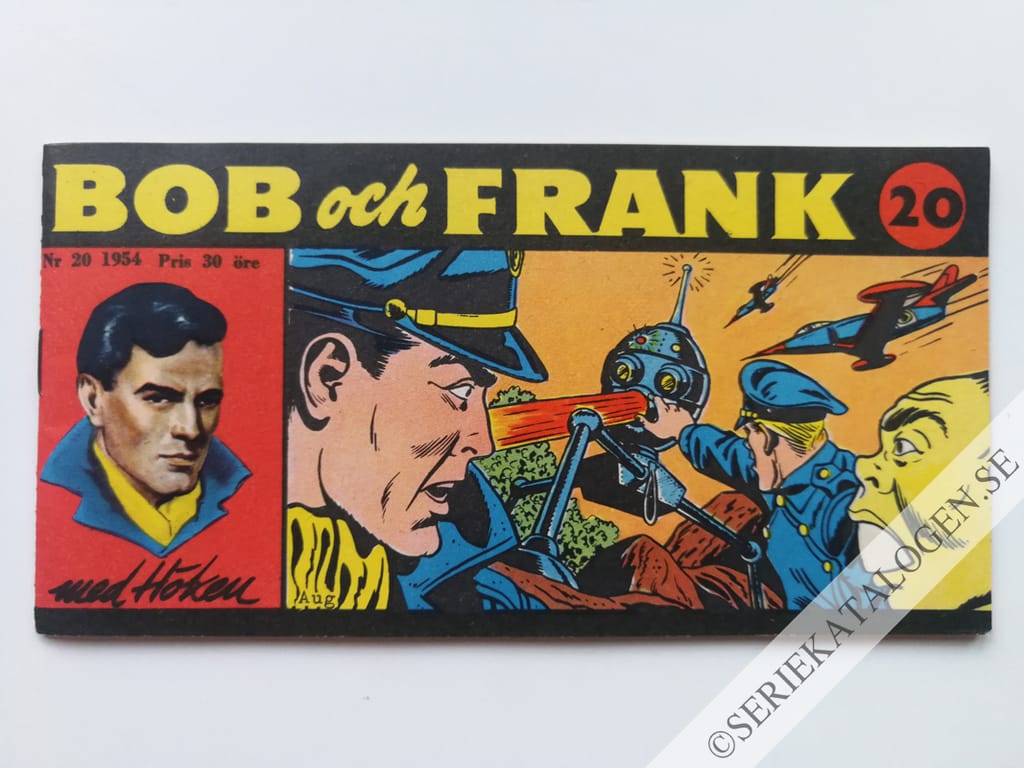 Framsida på Bob och Frank #20 (1954)