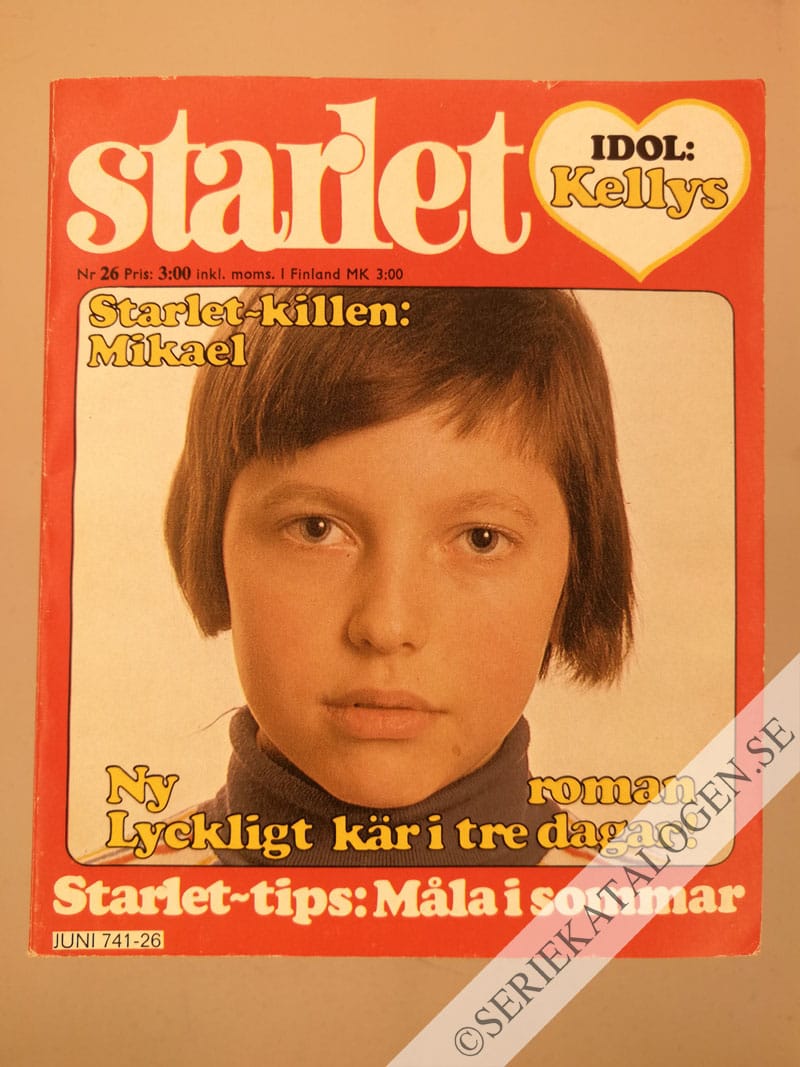 Framsida på Starlet #26 (1977)