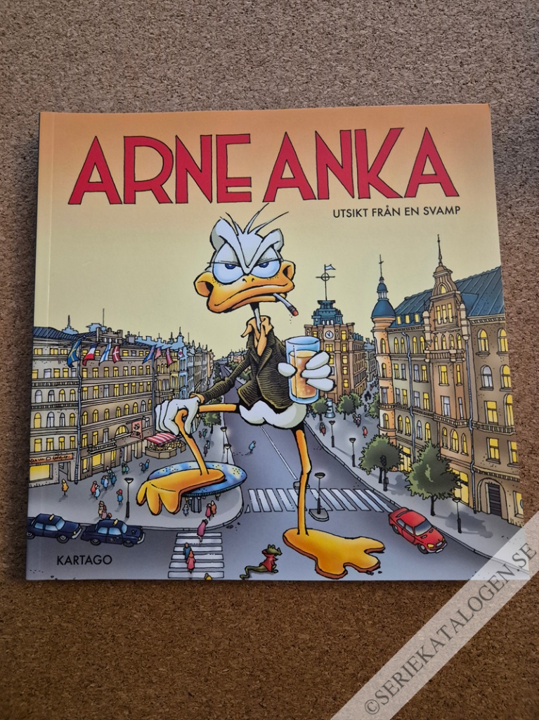 Framsida på Arne Anka #10 - Utsikt från en svamp (2013)
