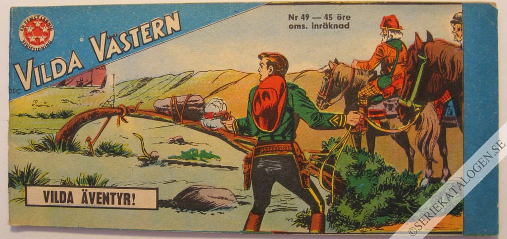 Framsida på Vilda Västern #49 (1966)