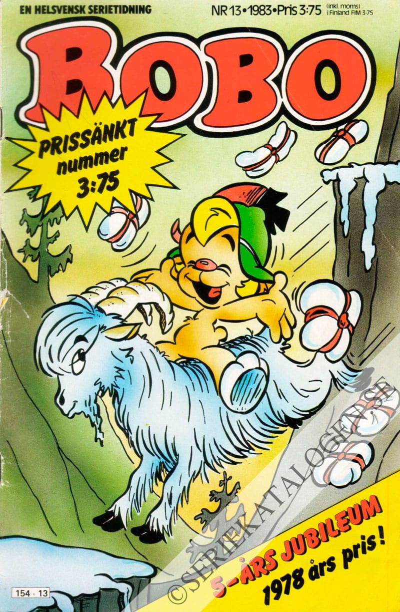 Framsida på Bobo #13 (1983)