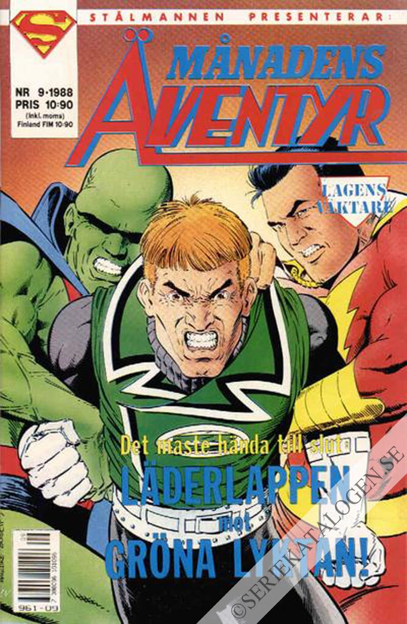 Framsida på Månadens äventyr #9 (1988)