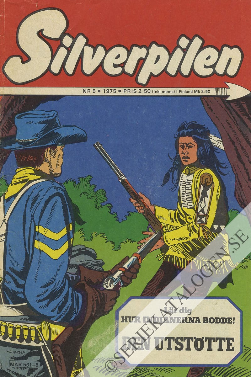Framsida på Silverpilen #5 (1975)