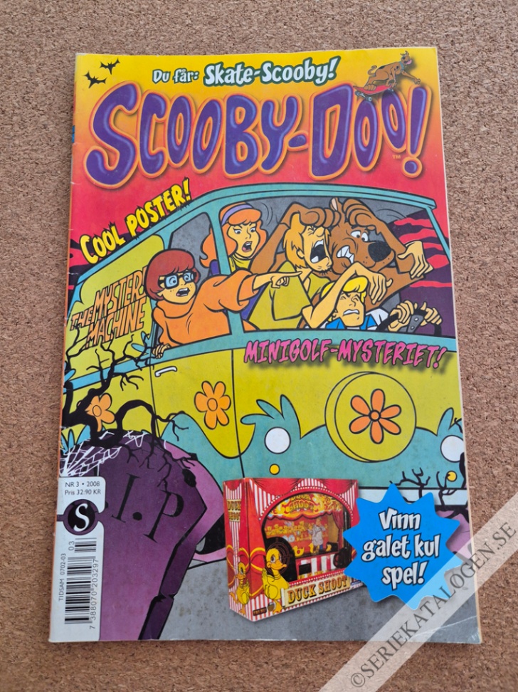 Framsida på Scooby-Doo! #3 (2008)