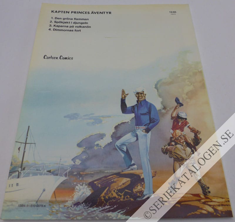 Baksida på Kaparna på vulkanön (1977)