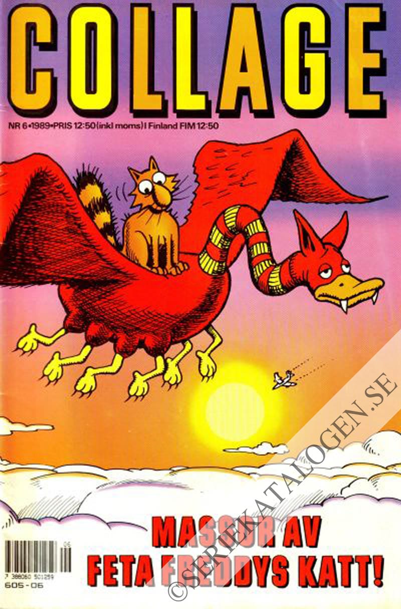 Framsida på Collage #6 (1989)