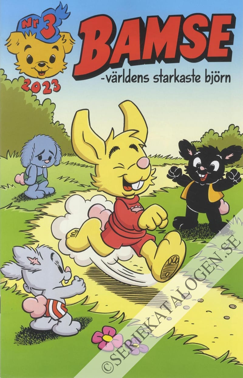 Framsida på Bamse #3 (2023)