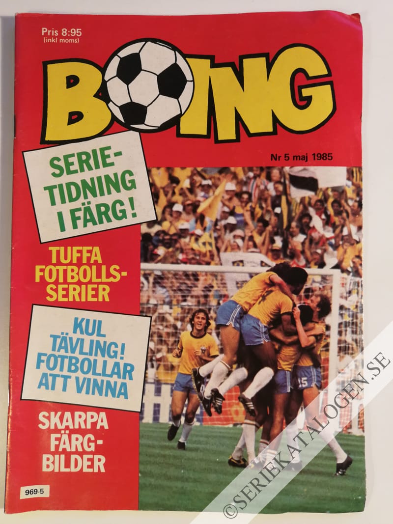 Framsida på Boing #5 (1985)