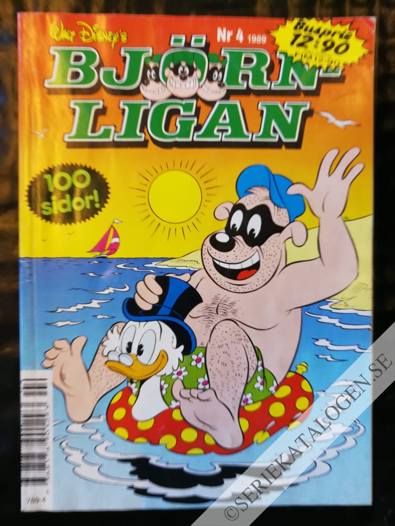 Framsida på Björnligan #4 (1989)