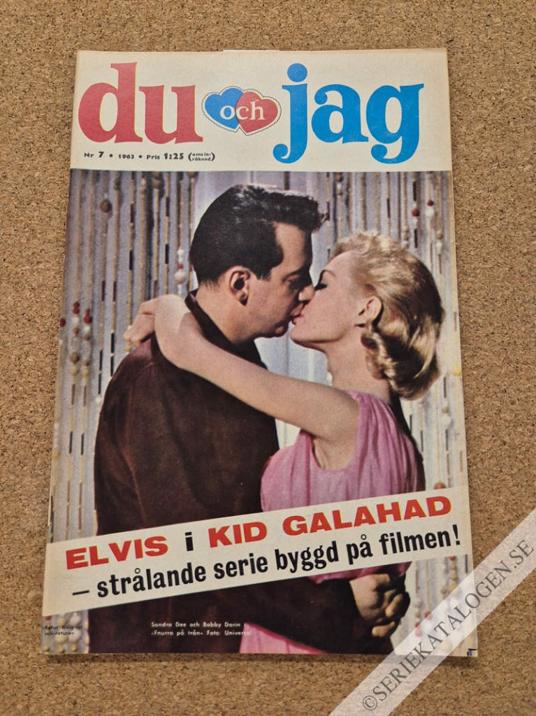 Framsida på Du och jag #7 (1963)
