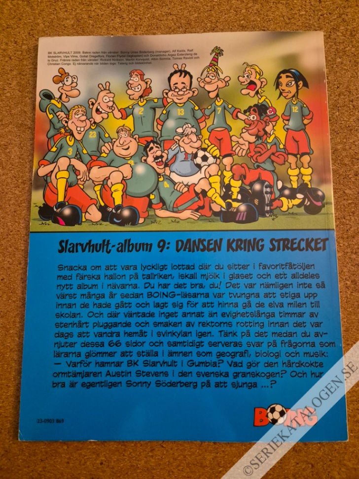 Baksida på Dansen kring strecket (2009)