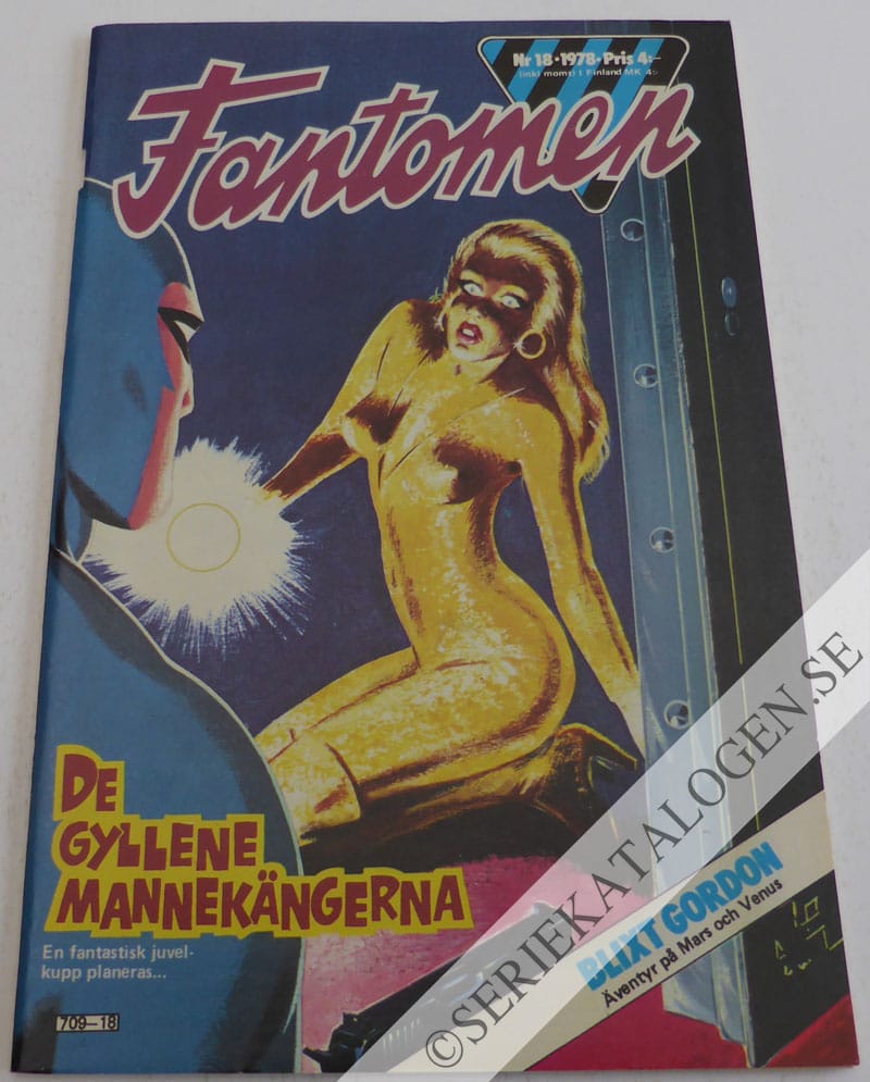 Framsida på Fantomen #18 (1978)