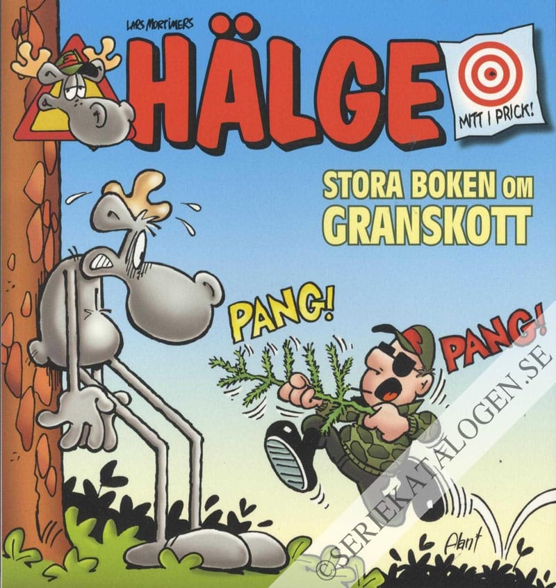 Framsida på Hälge - stora boken... Stora boken om granskott (2017)