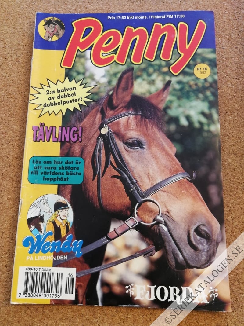 Framsida på Penny #16 (1992)