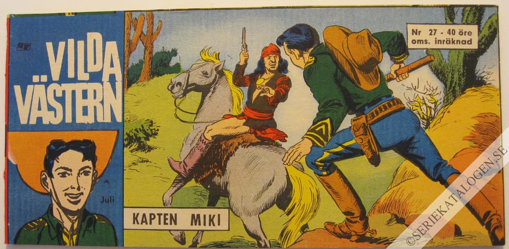 Framsida på Vilda Västern #27 (1965)