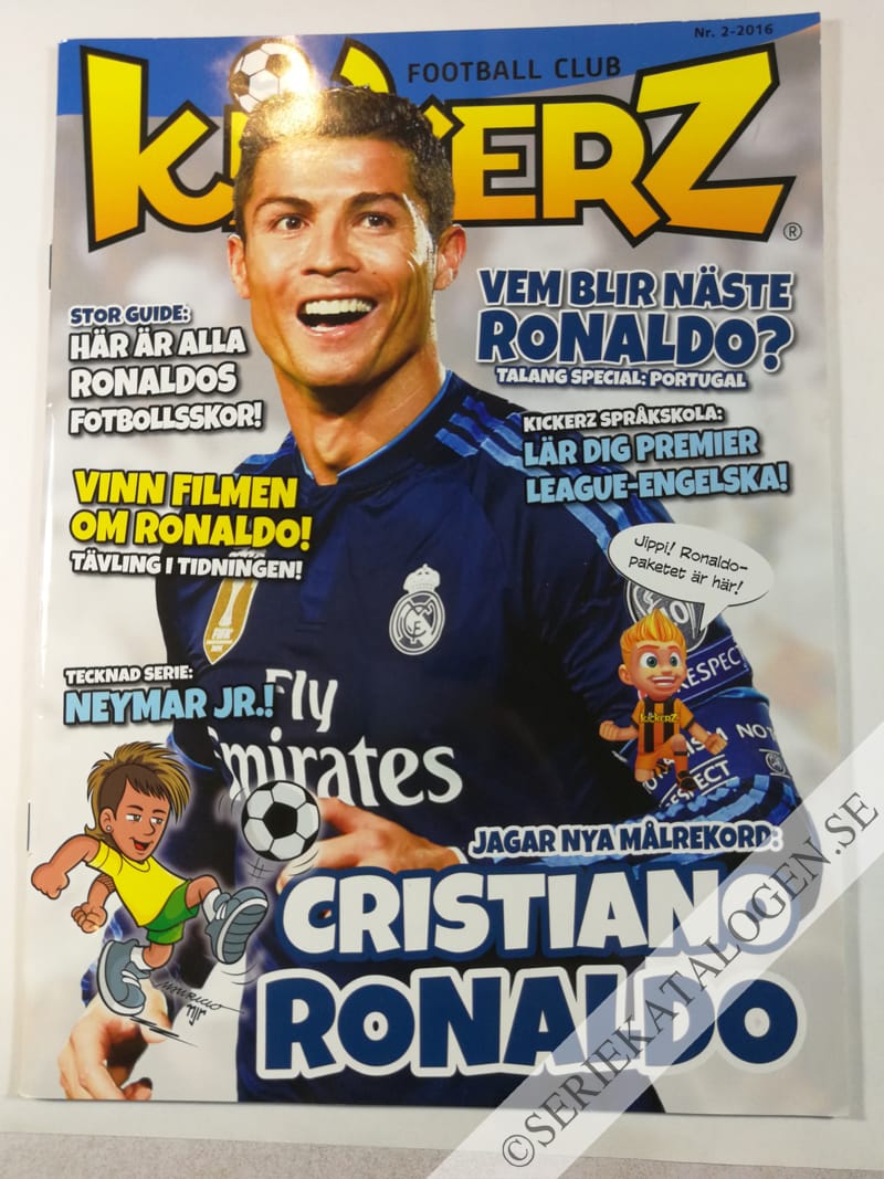 Framsida på Kickerz Football Club #2 (2016)