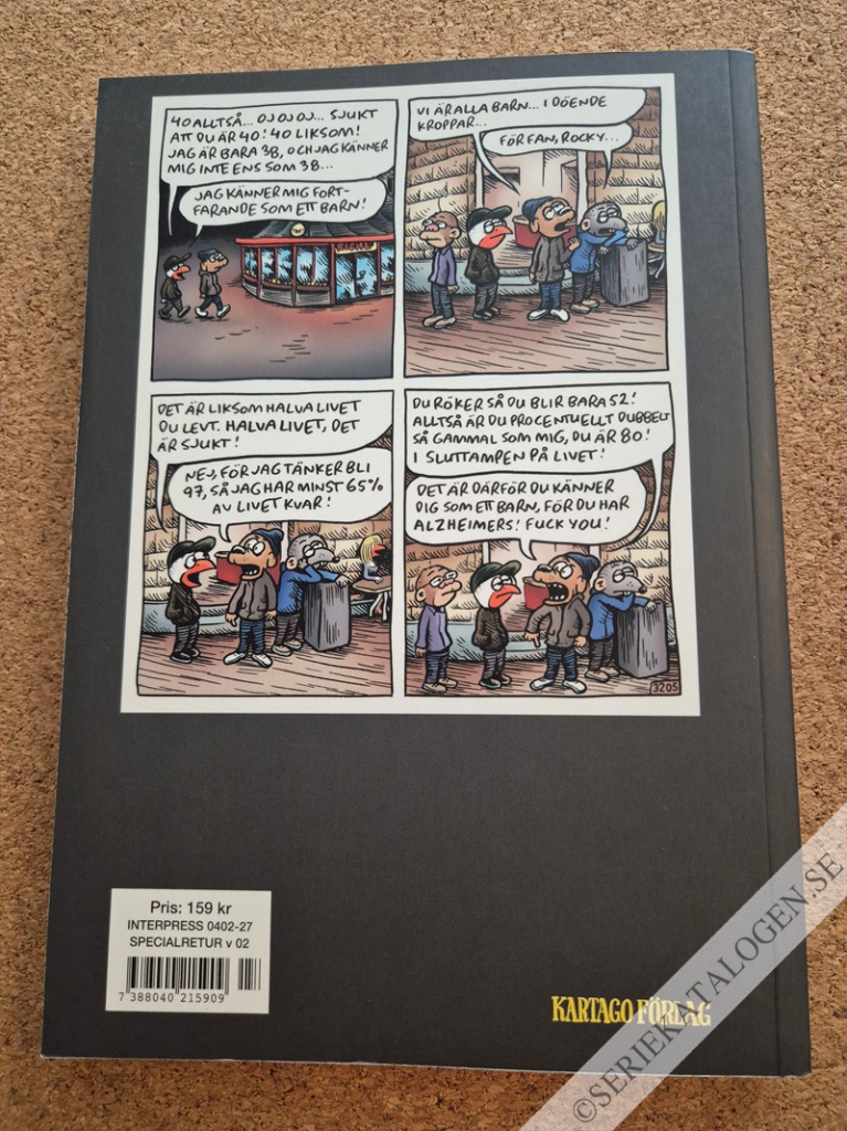 Baksida på Rocky svennar ur (2014)