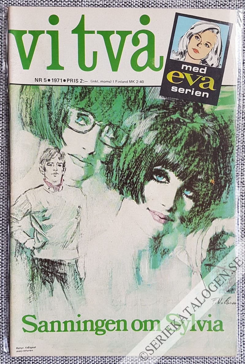 Framsida på Vi två #5 (1971)