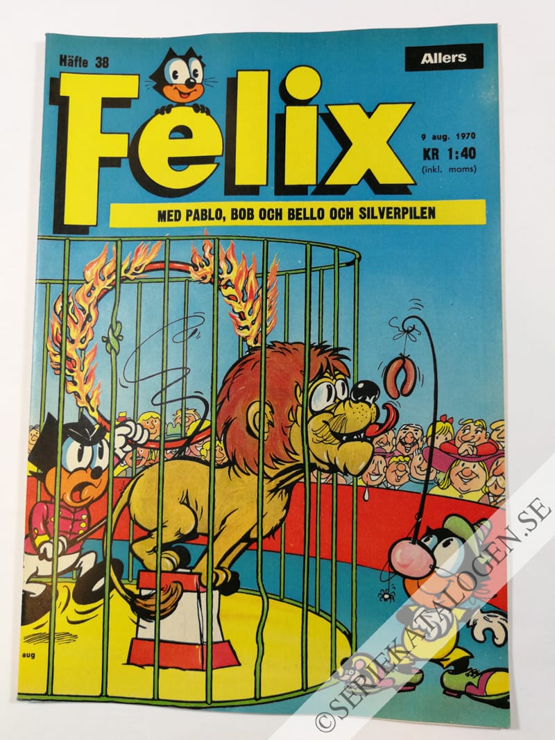 Framsida på Felix #38 (1970)