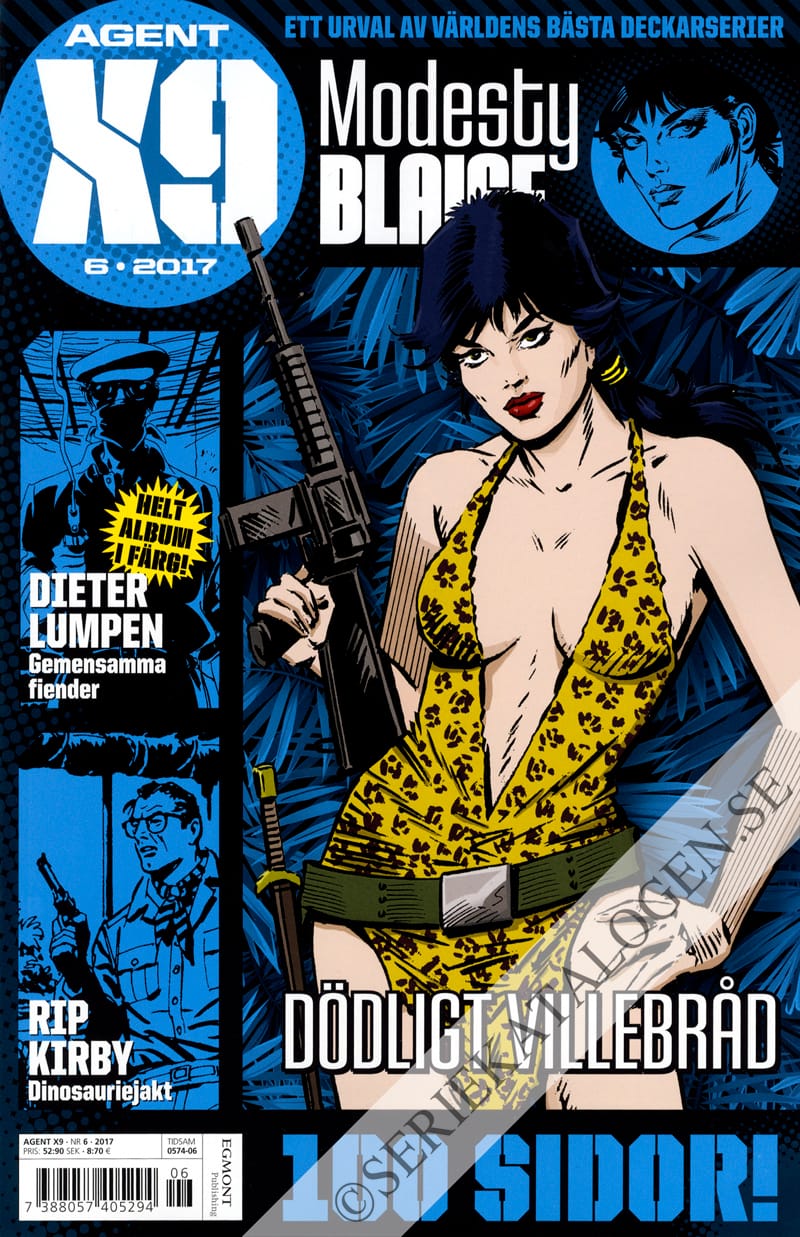 Framsida på Agent X9 #6 (2017)