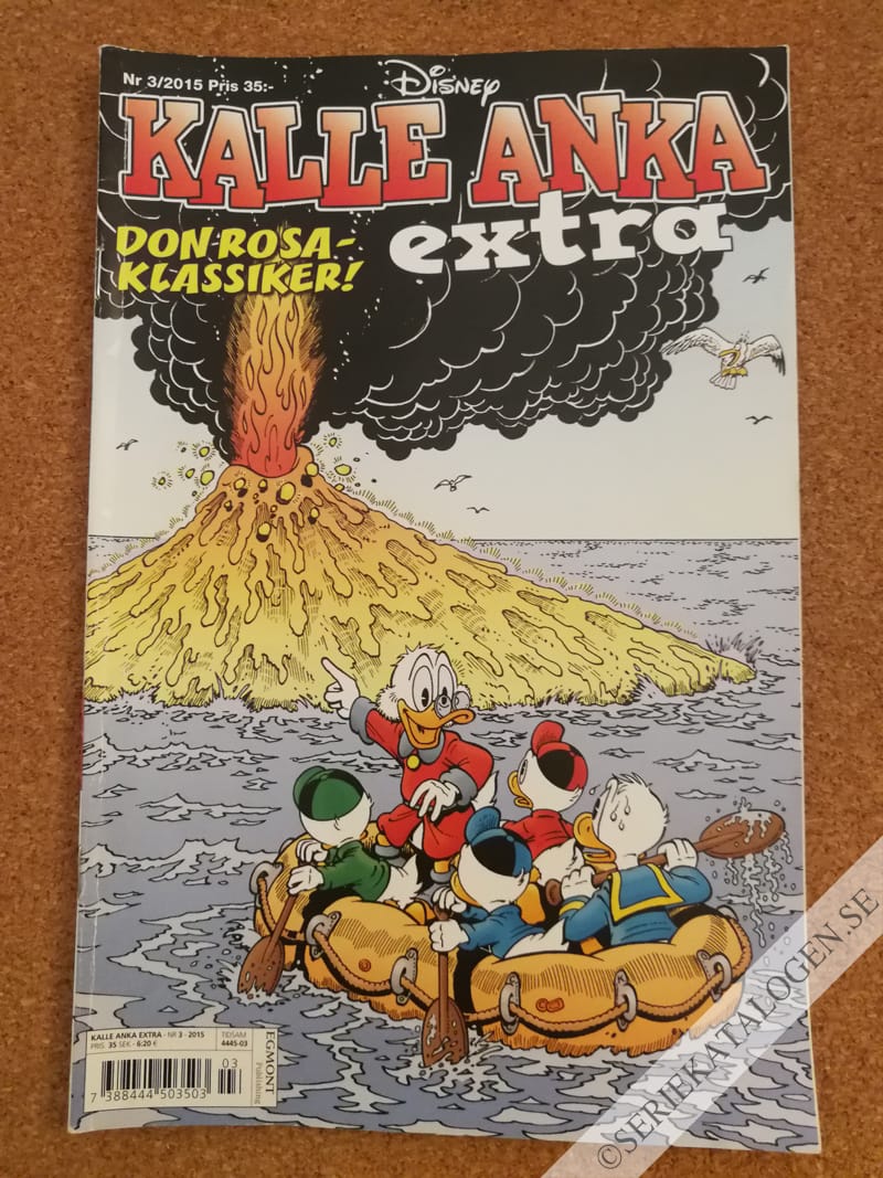 Framsida på Kalle Anka Extra #3 (2015)