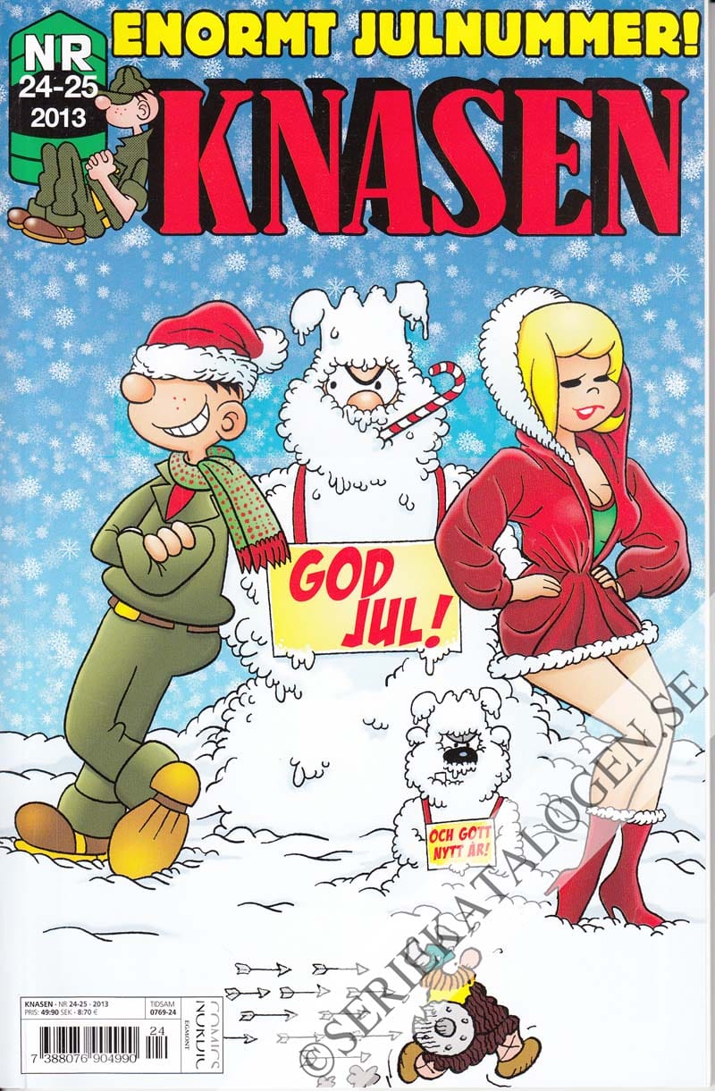 Framsida på Knasen #24-25 (2013)