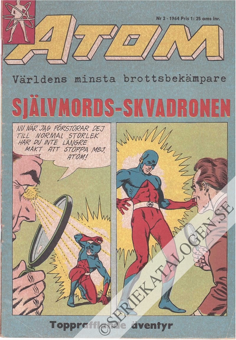 Framsida på Atom #2 (1964)