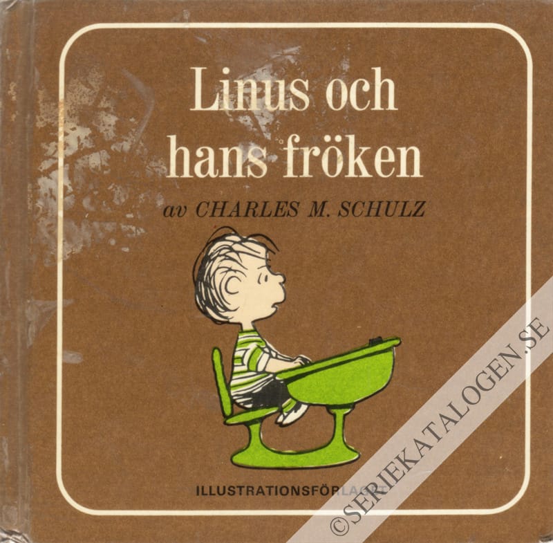 Framsida på De små Snobben-böckerna Linus och hans fröken (1970)