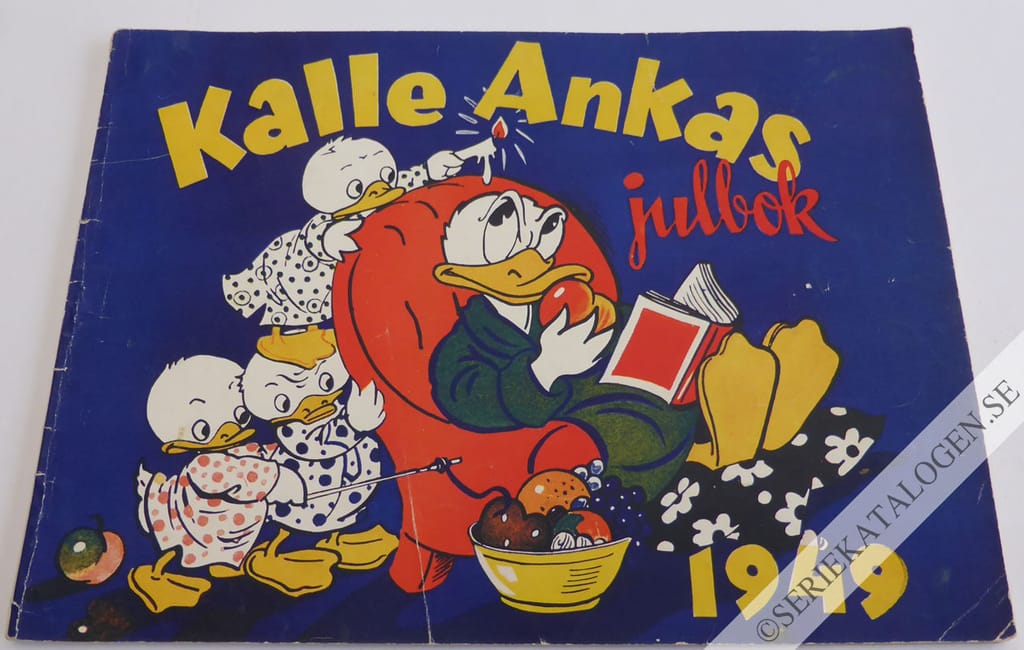 Framsida på Kalle Ankas julbok # (1949)