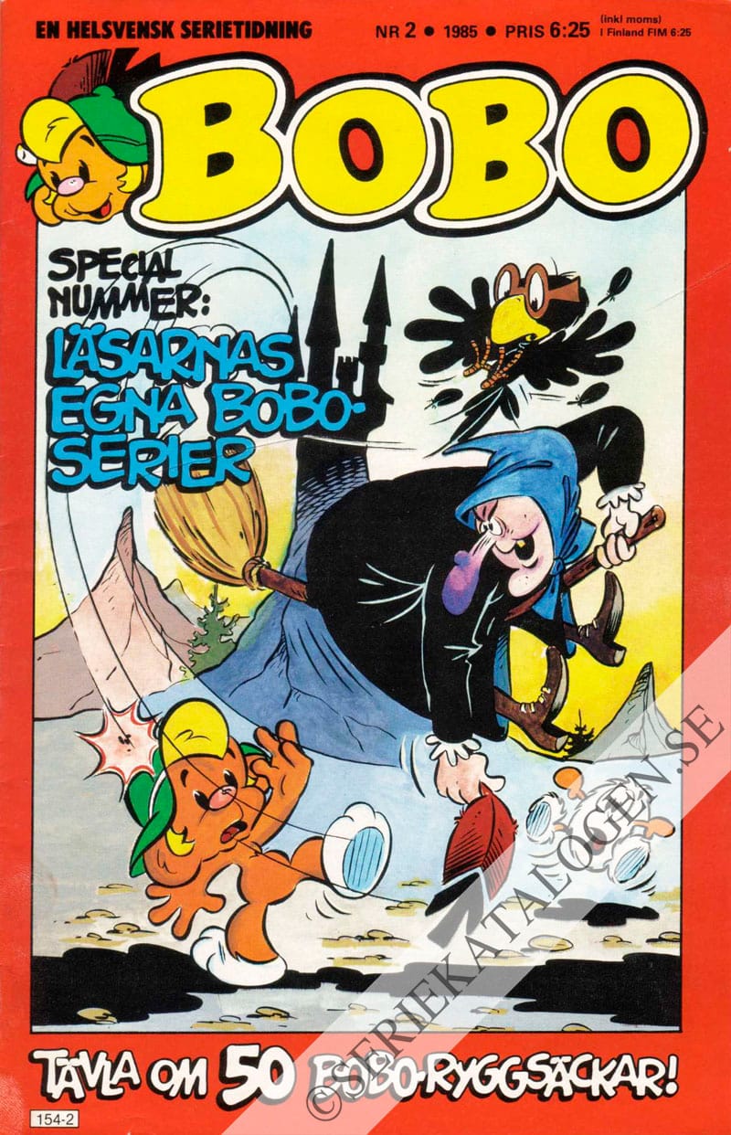 Framsida på Bobo #2 (1985)
