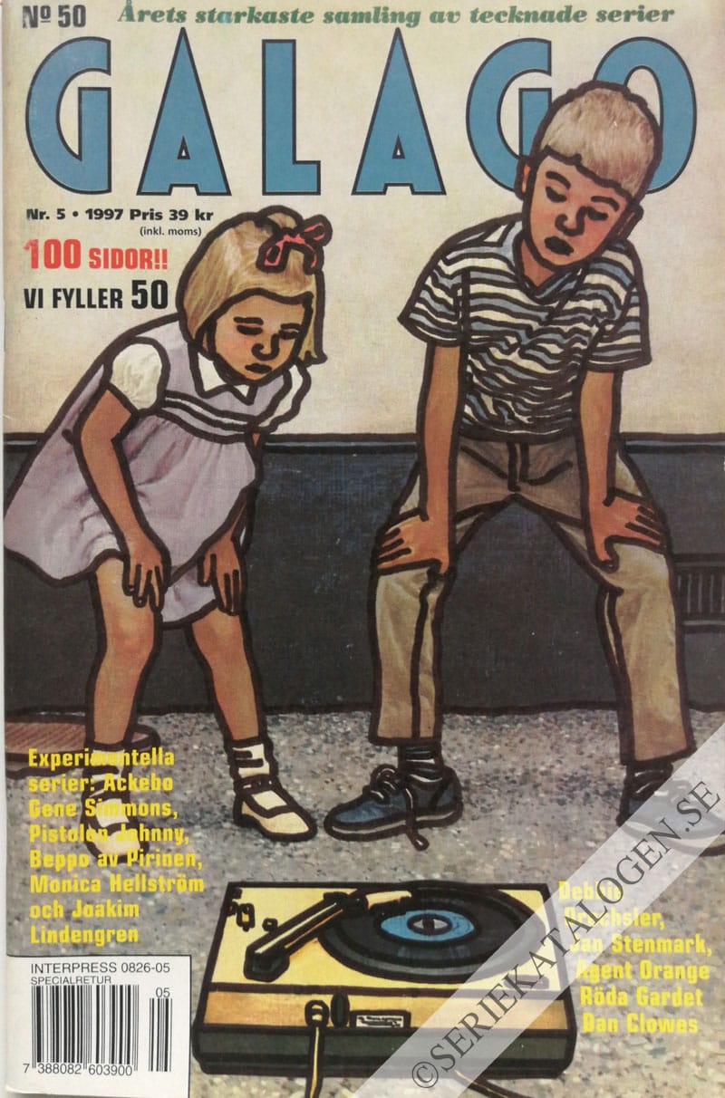 Framsida på Galago #5 (1997)