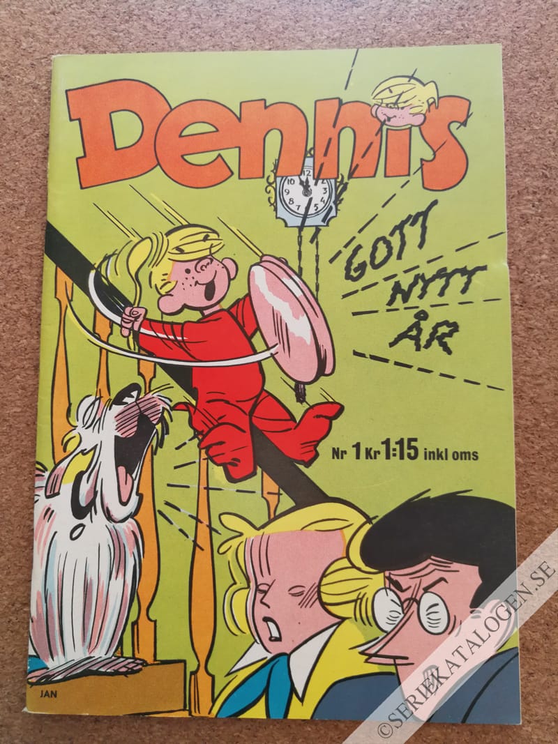 Framsida på Dennis #1 (1968)