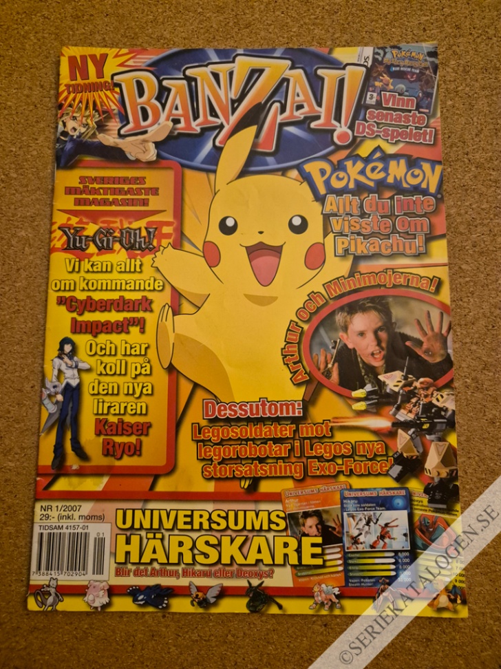 Framsida på Banzai! #1 (2007)