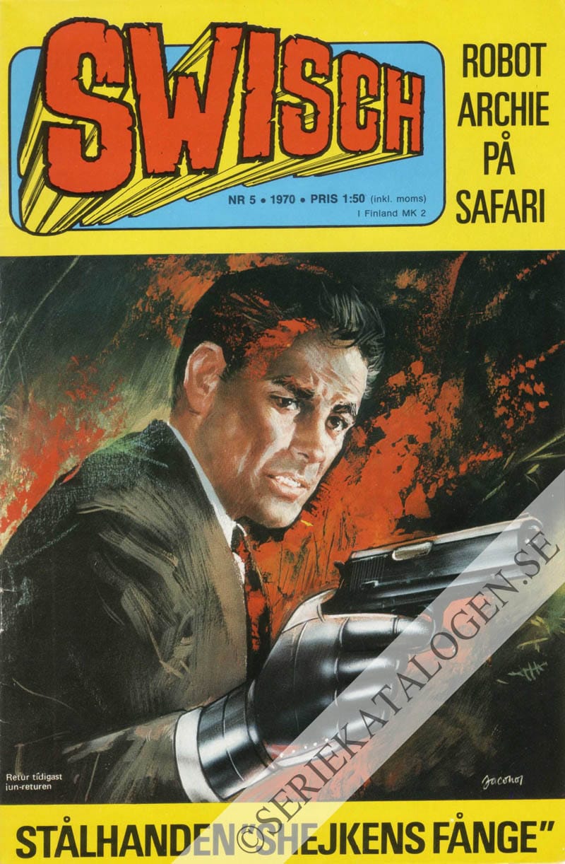 Framsida på Swisch #5 (1970)