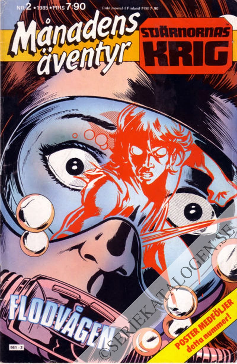 Framsida på Månadens äventyr #2 (1985)