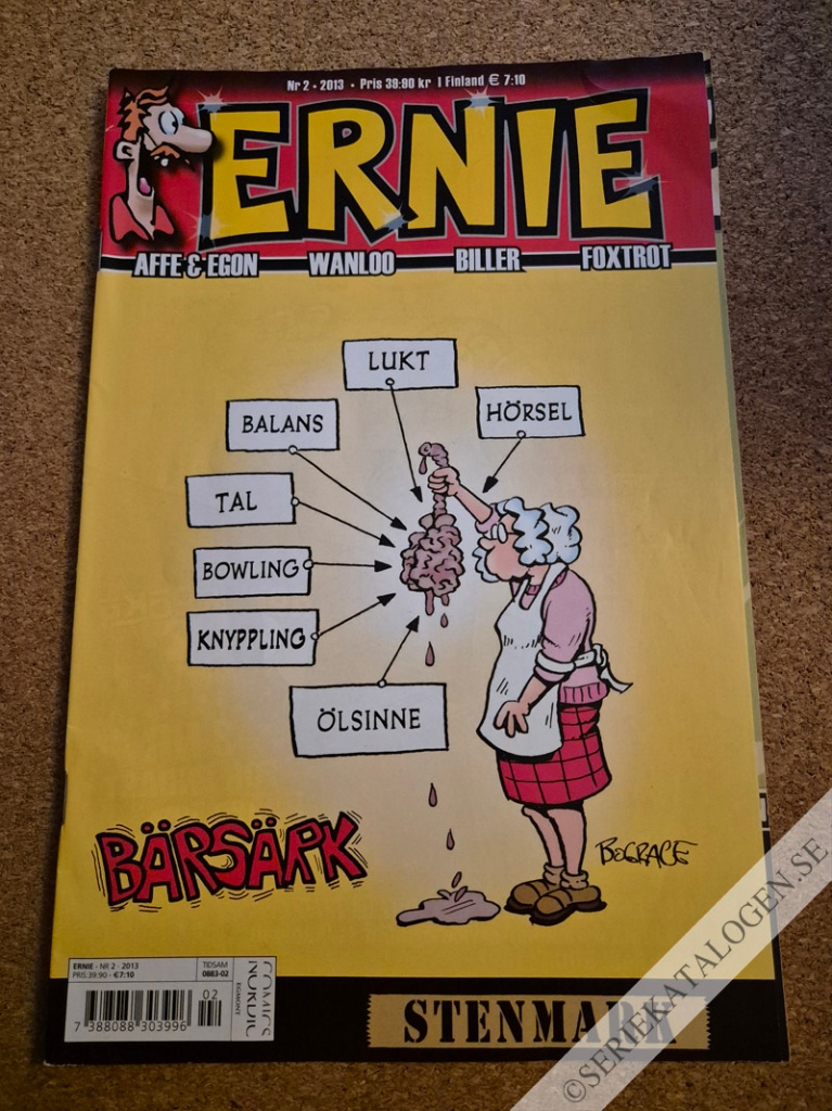 Framsida på Ernie #2 (2013)