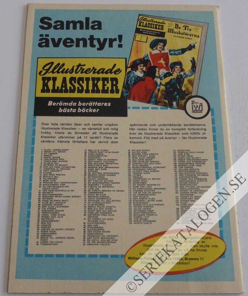 Baksida på Striden om Jerusalem (1969)