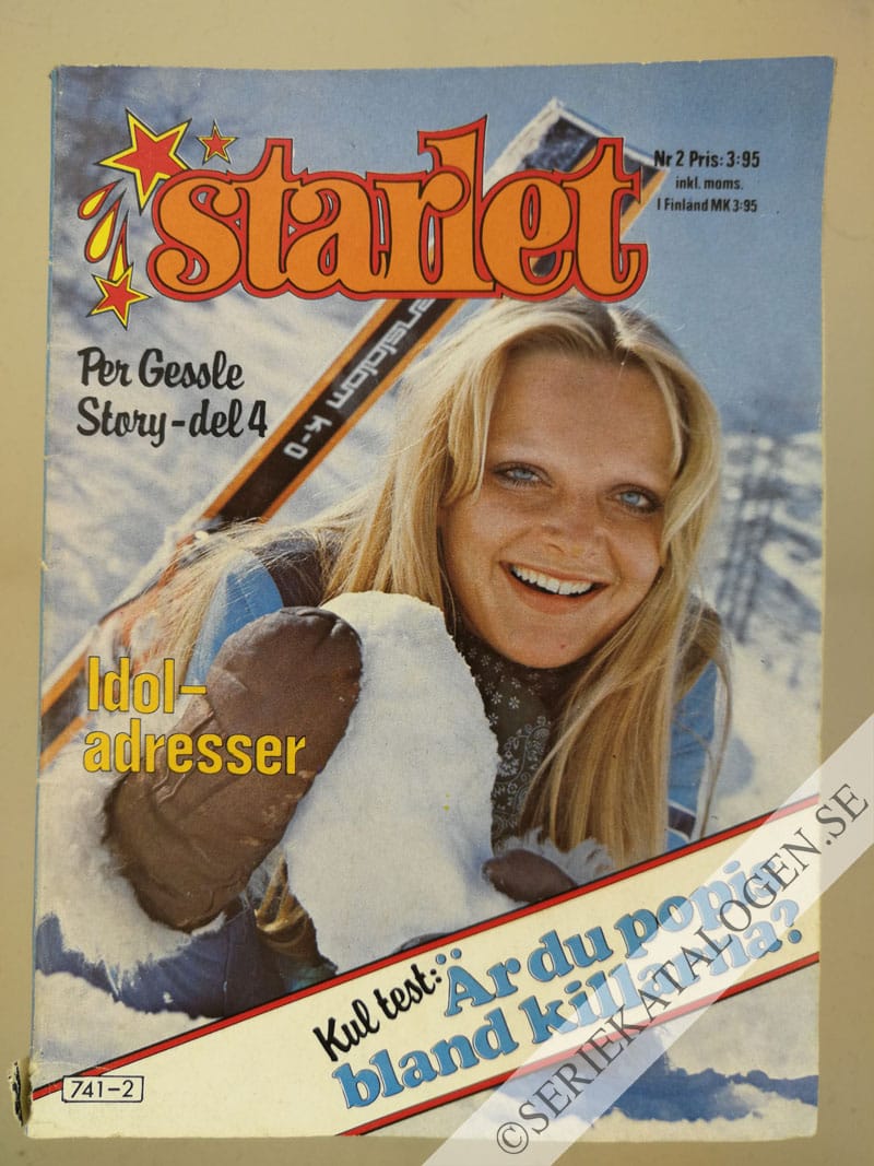 Framsida på Starlet #2 (1982)