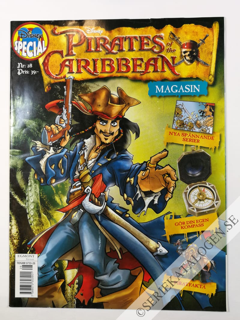 Framsida på Disney special Pirates of the Caribbean (2007)