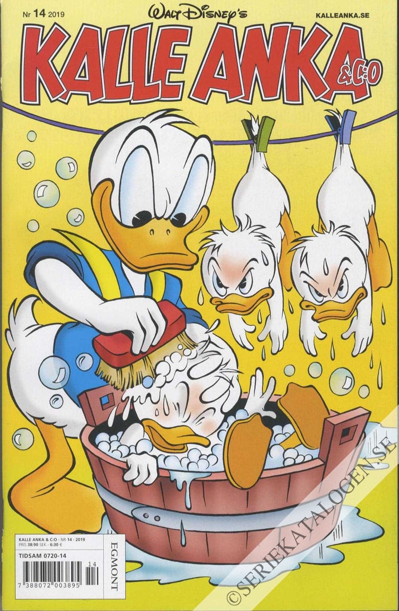 Framsida på Kalle Anka & C:o #14 (2019)