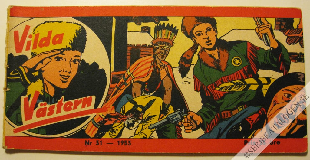 Framsida på Vilda Västern #31 (1953)