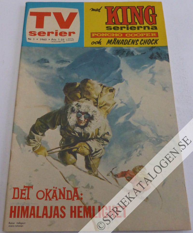 Framsida på TV-serier med Western och Hopalong #1 (1965)