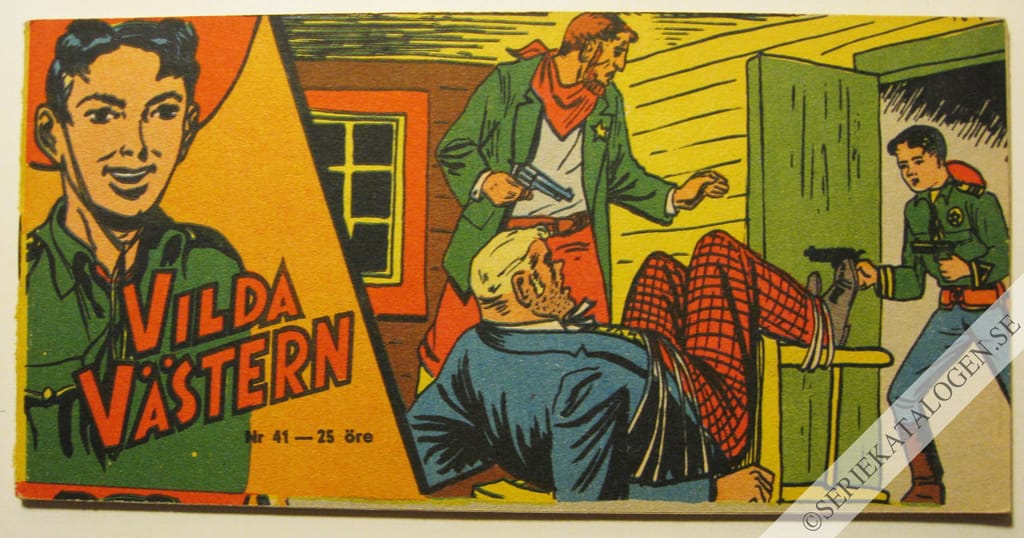 Framsida på Vilda Västern #41 (1955)