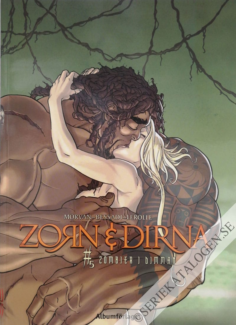 Framsida på Zorn & Dirna Zombier i dimman (2012)