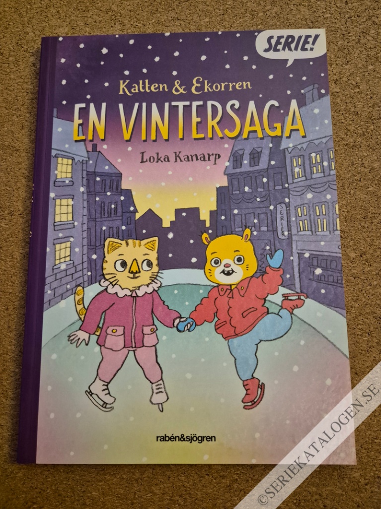 Framsida på Katten & Ekorren En vintersaga (2016)