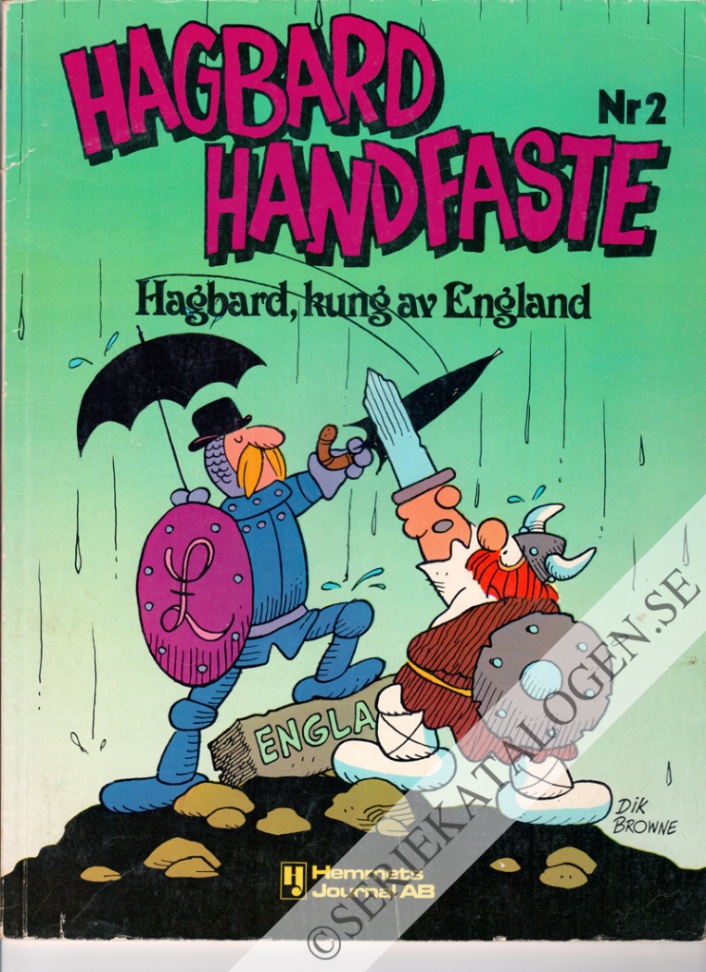 Framsida på Hagbard Handfaste Hagbard, kung av England (1978)